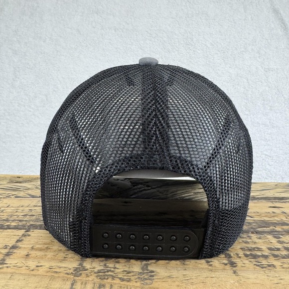 Pawpaw Hat Cap Snap Back Gray Black Mesh Trucker Patch Grandpa Mens Gift - Picture 3 of 7